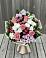 Букет цветов из: Альстромерии, Гвоздики, Розы и Хризантемы в Аркадаке