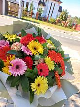 Букет цветов из:  Герберы #REPLACE_PRED# Аркадаке