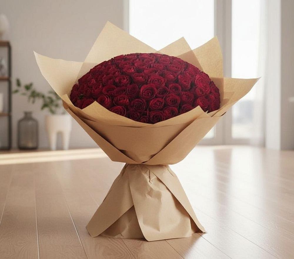 Букет 101 Красная роза в Аркадаке
