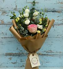 Букет цветов из:  Розы и Лизиантусы #REPLACE_PRED# Аркадаке