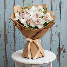 Букет цветов из:  Орхидеи и Розы в Аркадаке